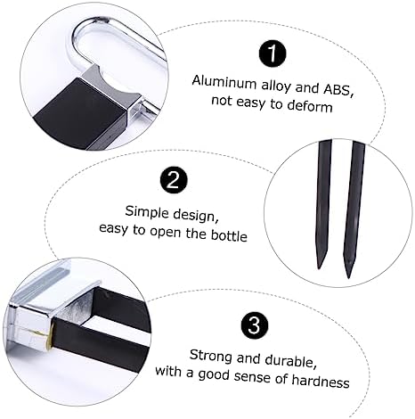 Fast-acting portable corkscrew wine opener