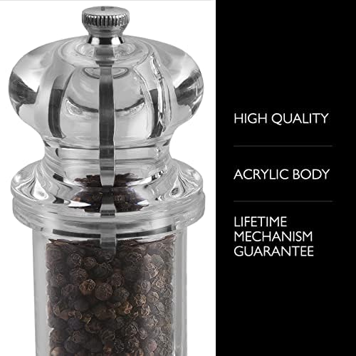 Simple Durable and Effectively Grinds Salt and Pepper Perfect for Home Use