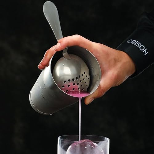 Professional Grade Stainless Steel Julep Strainer