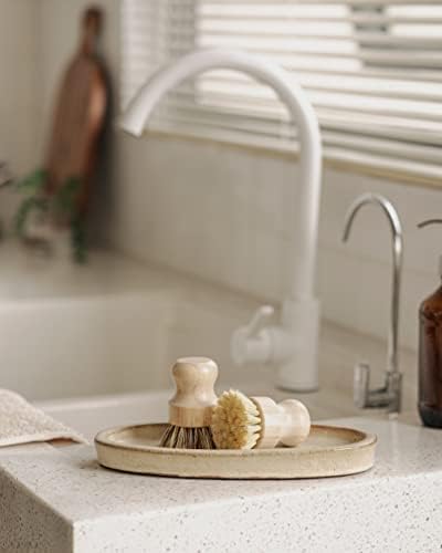 Eco-Friendly Bamboo Dish Brush Set
