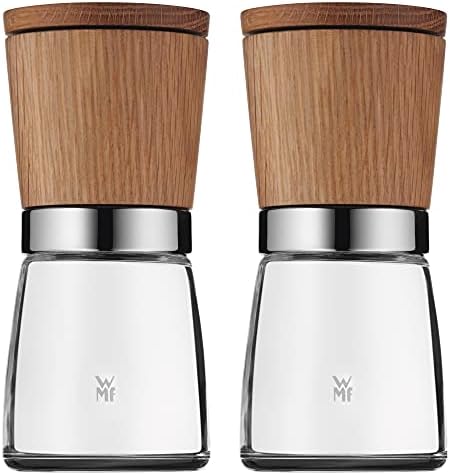 Durable Stylish WMF 2-Piece Salt Pepper Mills with Easy Storage