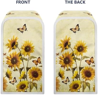 Sunflower Butterfly Electric Can Opener Dust Cover