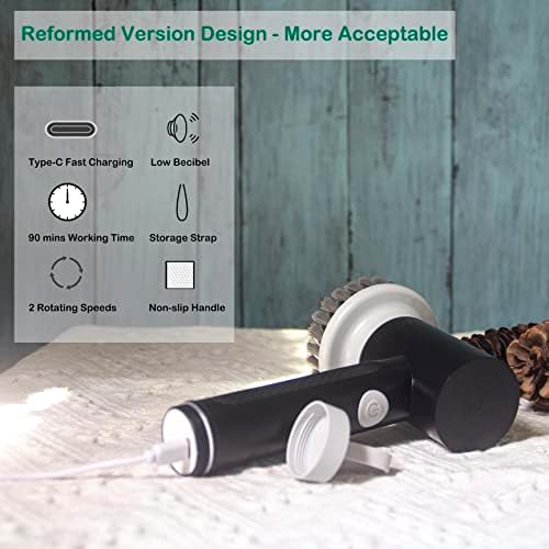 Amvnotia Electric Spin Scrubber Kitchen Cleaning Tool