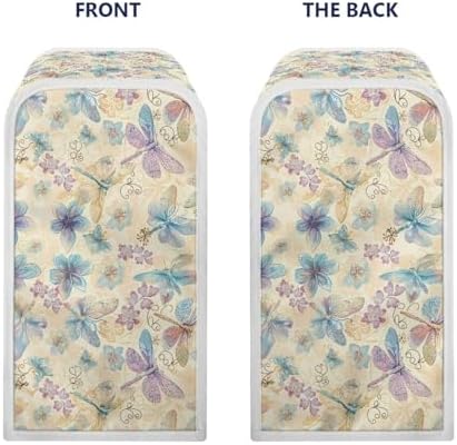 Dragonfly Floral Can Opener Cover Anti-Stain