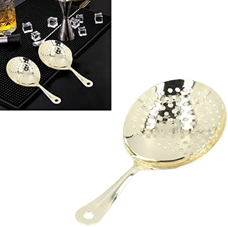 Cocktail Strainer Professional Stainless Steel Shell Cocktail Strainer With Comfort Handle