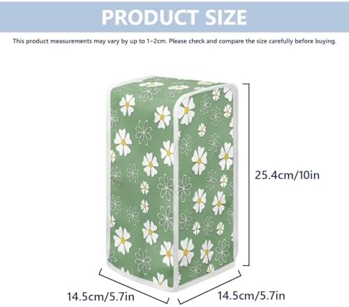 ZUXONGSY Floral Electric Can Opener Dust Cover
