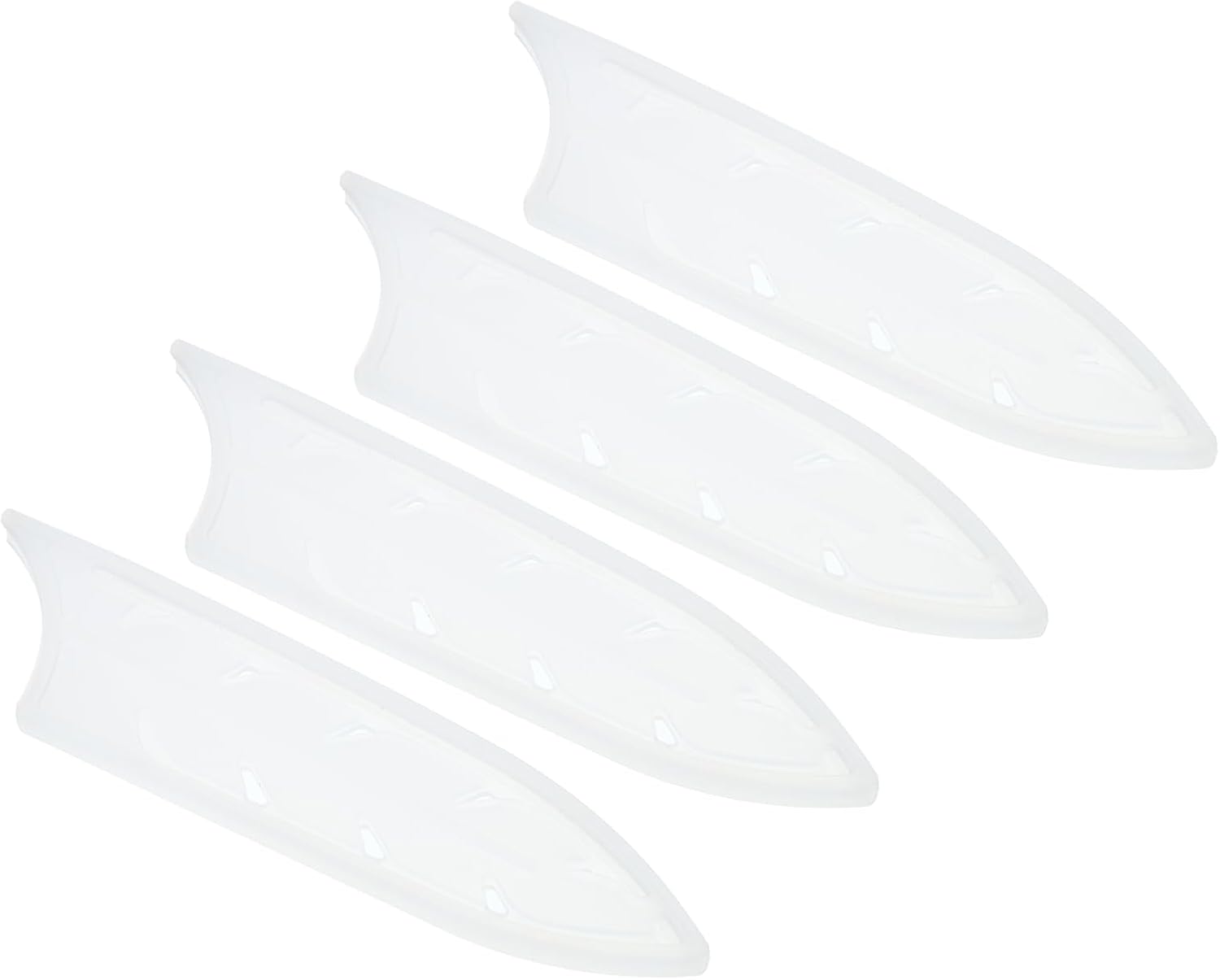Premium Set of 4 Transparent Knife Sheaths for 6-Inch Ceramic Knives