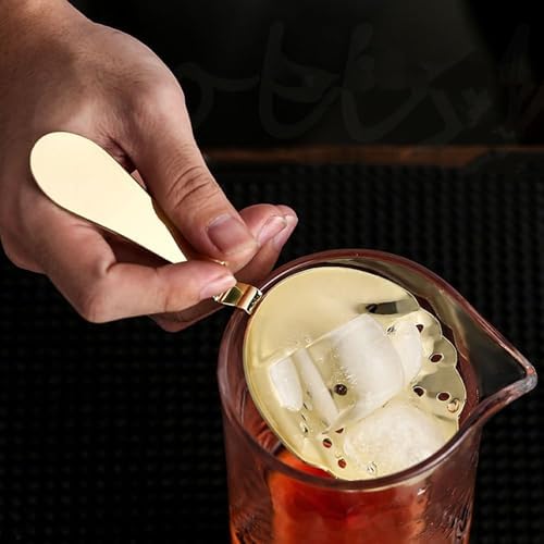 Professional Grade Stainless Steel Julep Strainer