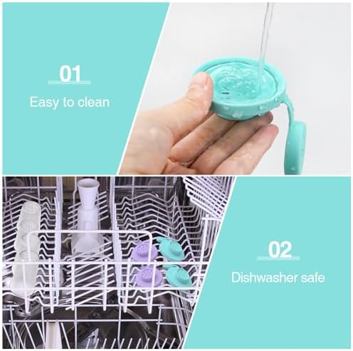 Reusable Silicone Salt and Pepper Set