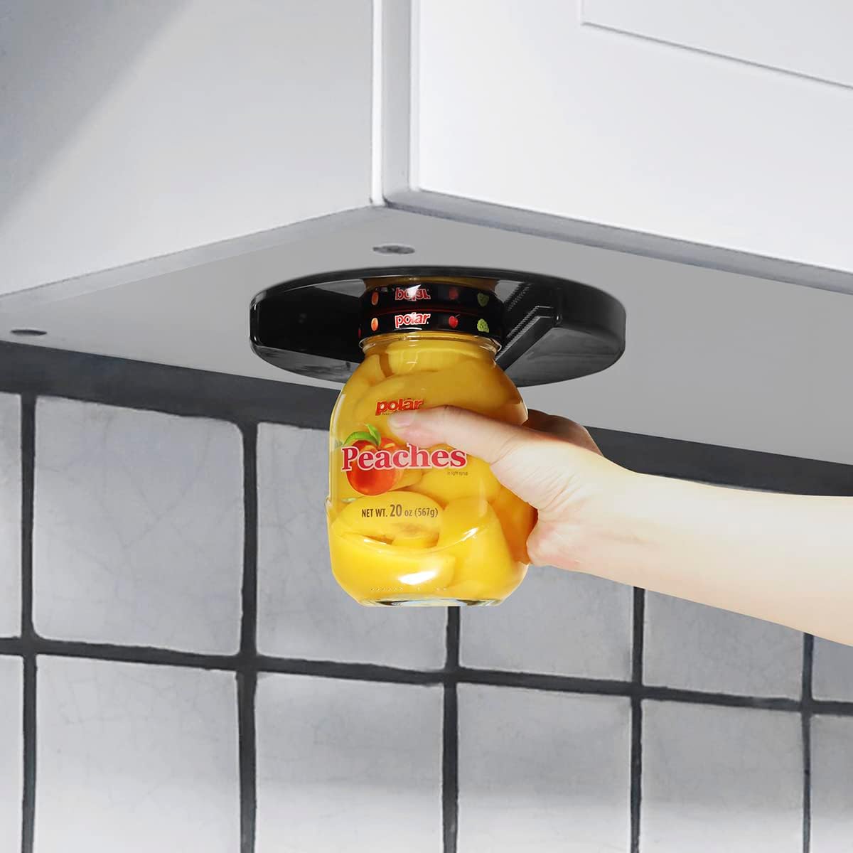 Under Counter Jar Opener Grip Tape for Weak Hands