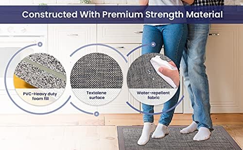 Comfort Durable Anti-Fatigue Kitchen Mat for Office Home
