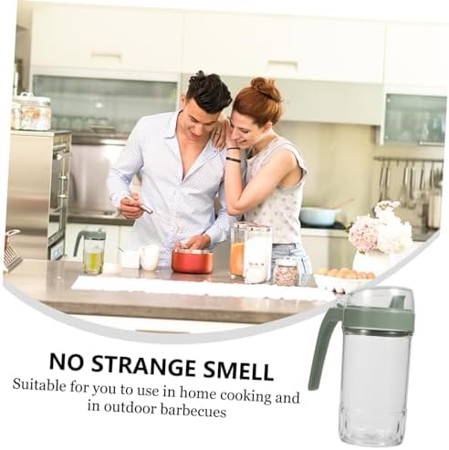 Acrylic oil vinegar mixing bottle with single opening squeeze system