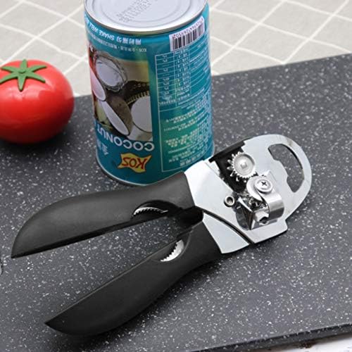Manual Can Opener with Stainless Steel Blade for Seniors