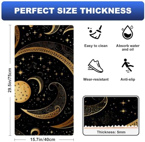 Starry Sky Anti-Fatigue Kitchen Floor Mat