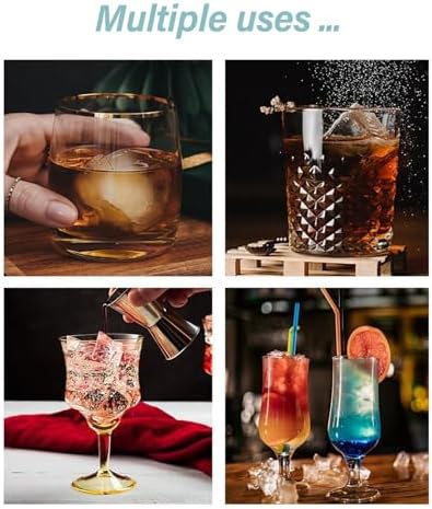 RYTTGOP 304 Stainless Steel Cocktail Strainer Rose Gold