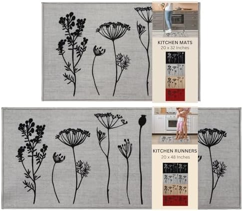 Elegant Kitchen Mat Set for Modern Floors