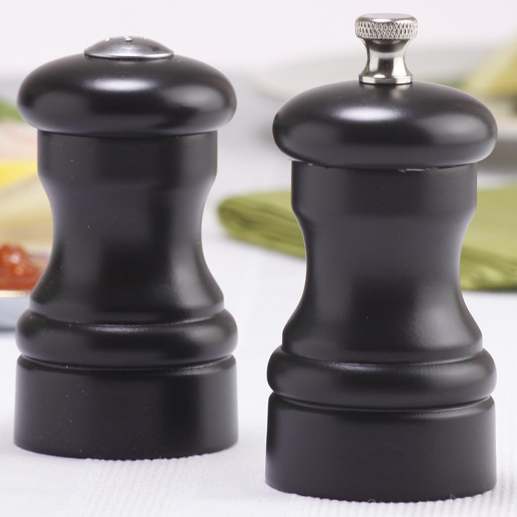 4 Capstan Pepper Mill Salt Shaker Set