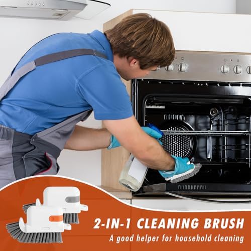 3-in-1 Groove Cleaning Brush for Windows and Doors