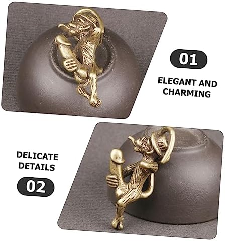 Brass Monkey Keychain