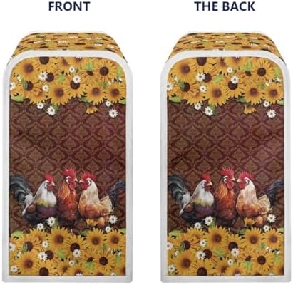 Durable Dustproof Can Opener Cover for Rooster Kitchen Gadgets