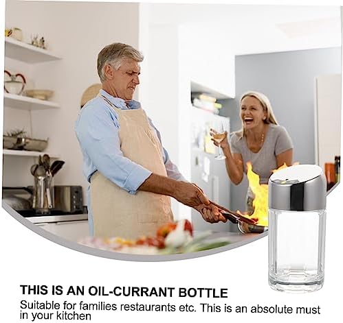 SleekSturdyAcrlicStainless Steel70ml CapacityLeakproof Condiment Bottle
