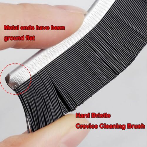 LAMSEA2-Piece Crevice Cleaning Brush for Narrow Gaps