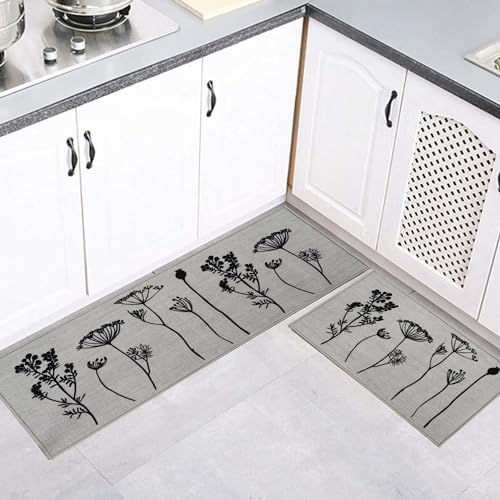 Elegant Kitchen Mat Set for Modern Floors