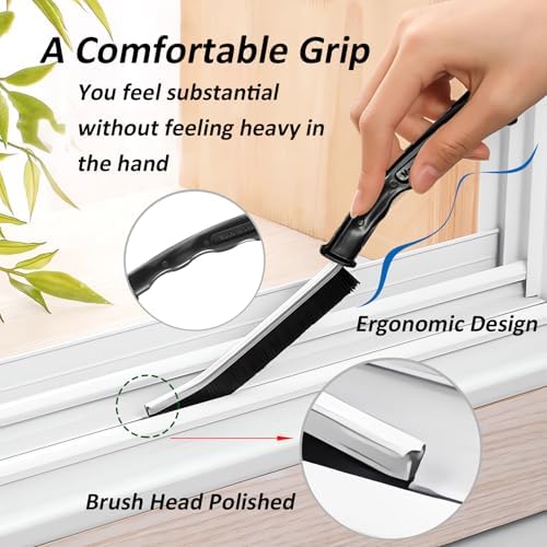 TOSKEAFI Crevice Cleaning Brush for Small Spaces 4-Piece Set