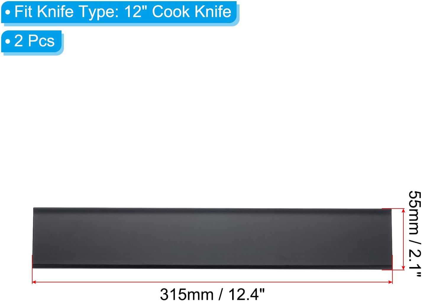 PATIKILABS Knife Cover Sleeves 12 Cook Knife 2 Pcs Edge Guard
