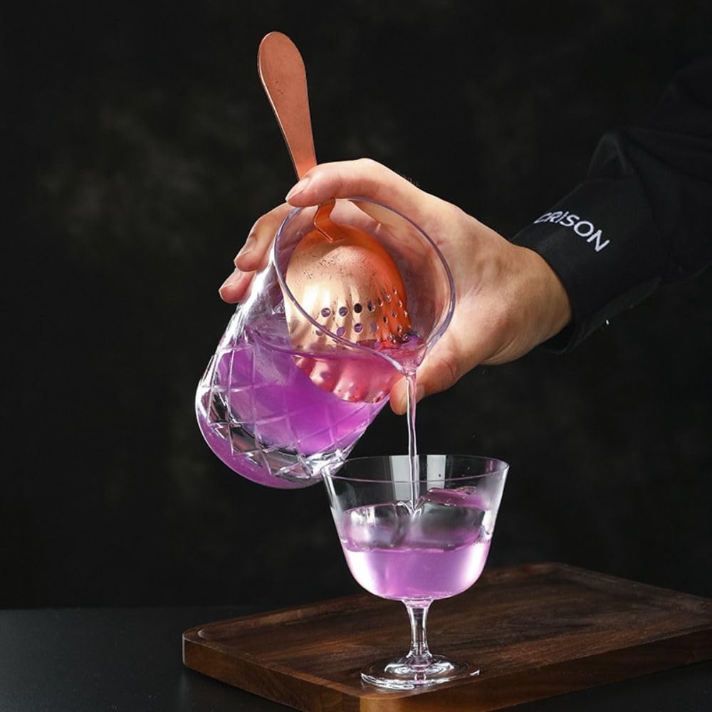 Professional Grade Stainless Steel Julep Strainer