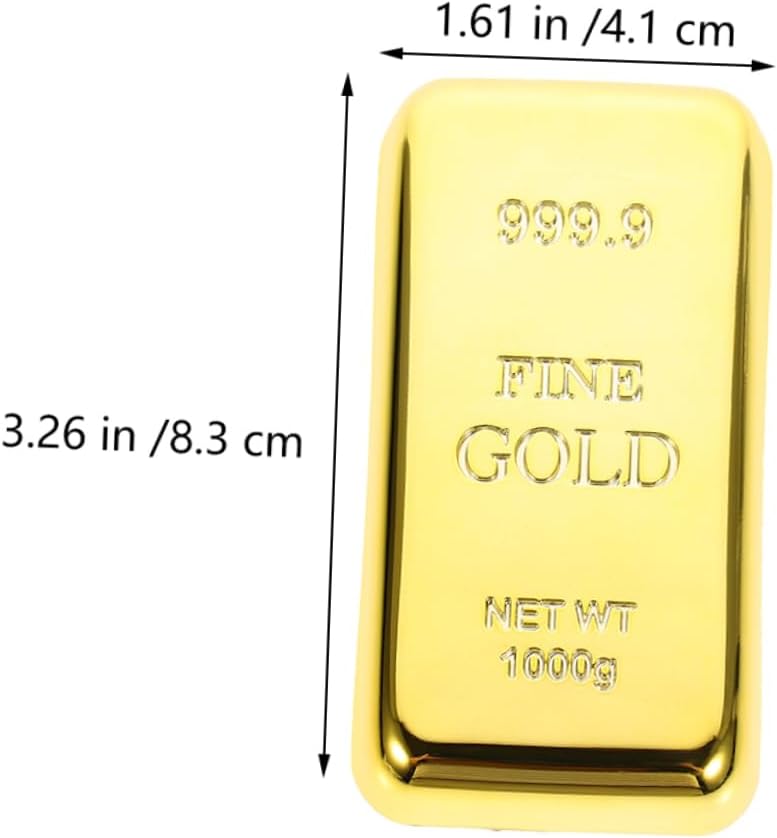 Gold Bar Bottle Opener