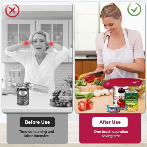 One Touch Electric Can Opener for Seniors