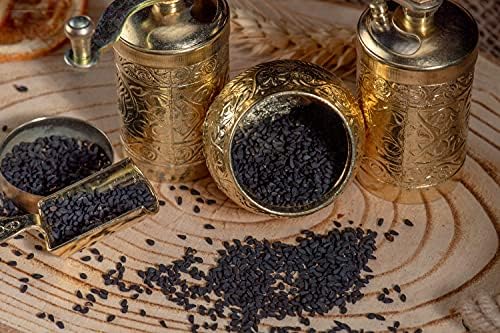Versatile Manual Pepper Grinder with Crank Handle for Home Kitchen