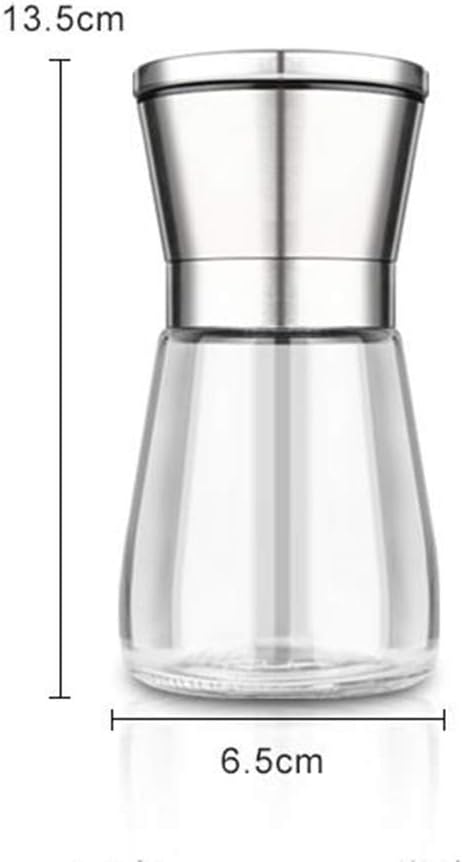 Best-Selling Salt Pepper Mill Set with Adjustable Coarseness