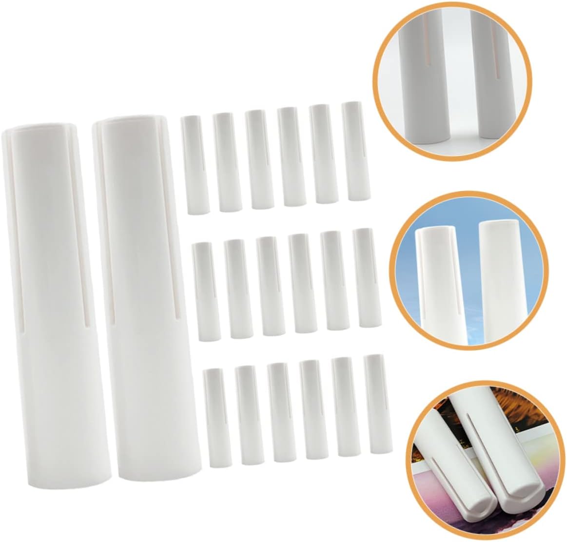 Ampoule Bottle Opener Set 40pcs White