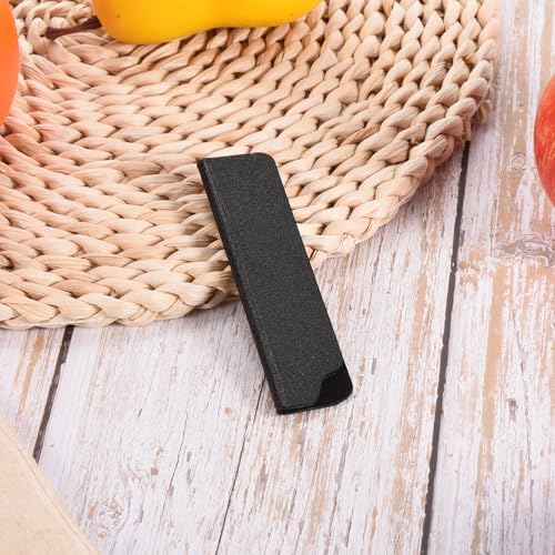 3-Piece Santoku Knife Guards Black