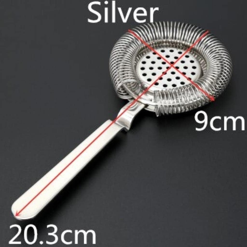 Stainless Steel Cocktail Strainer Bar Tools Professional Design