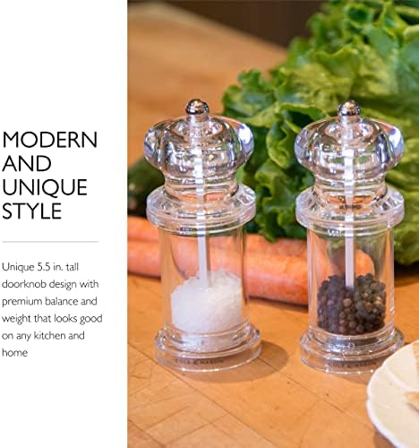 Simple Durable and Effectively Grinds Salt and Pepper Perfect for Home Use