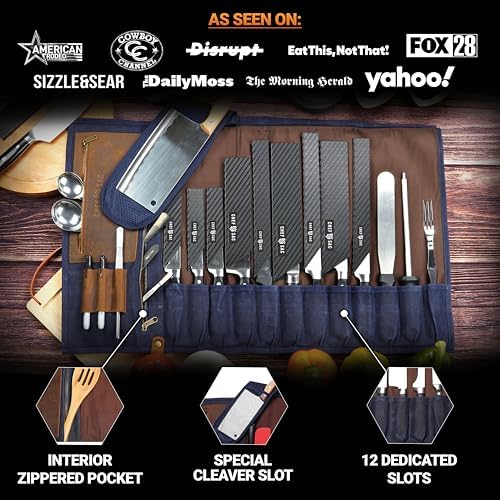 Chef Knife Roll Bag