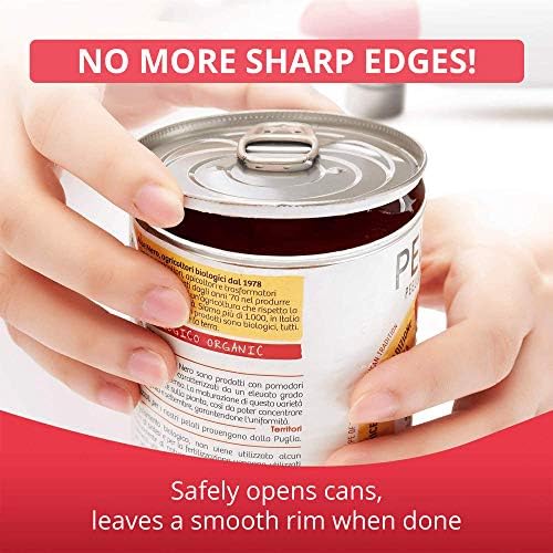 Kitchen Mama - Effortless Can Opener Electric Can Opener One-Touch Battery-Operated