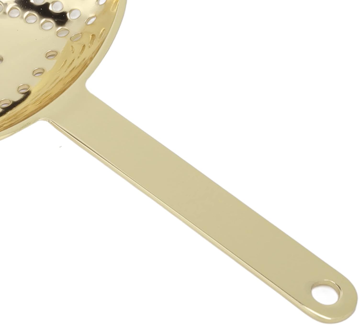 Gold Plated Cocktail Strainer