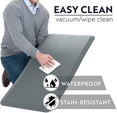 Thick Ergonomic Anti-Fatigue Mat for Kitchen Standing Desks