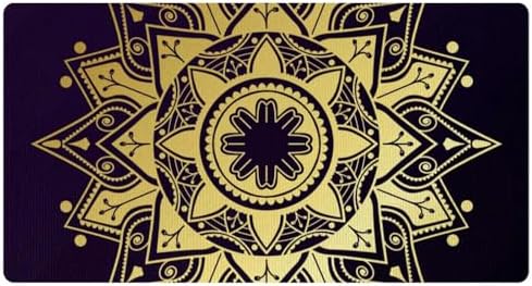 Golden Mandala Non-Slip Kitchen Mat