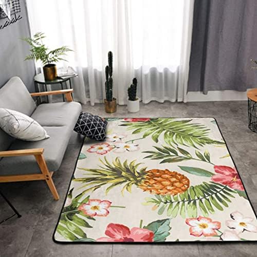 Sturdy Comfort Mat with Tropical Design