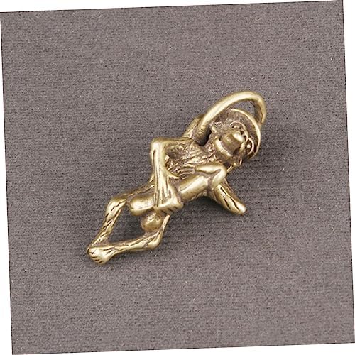 Brass Monkey Keychain