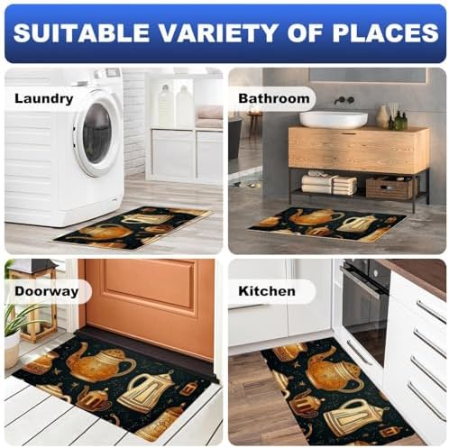 Premium Kitchen Mat Anti-Slip Oil-Resistant