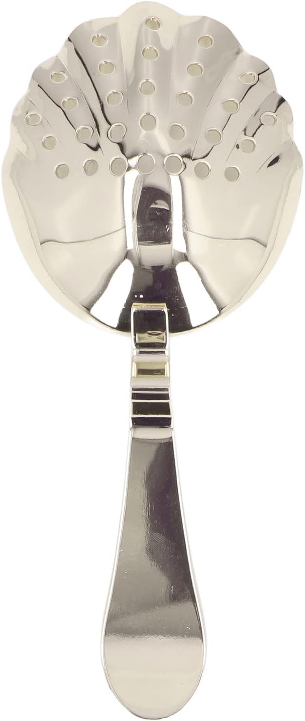 Premium Stainless Steel Cocktail Strainer for Home Bars with Gold Finish