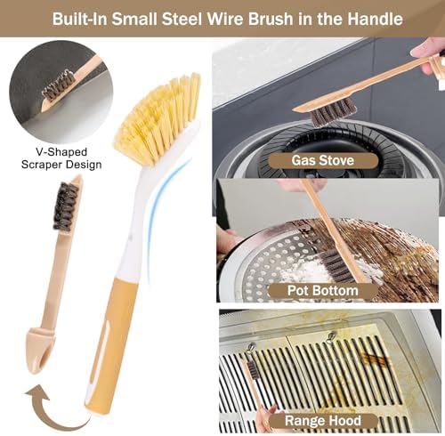 Durable Kitchen Dish Brush Set
