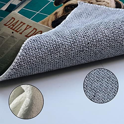 Humor Dog Toilet Mat