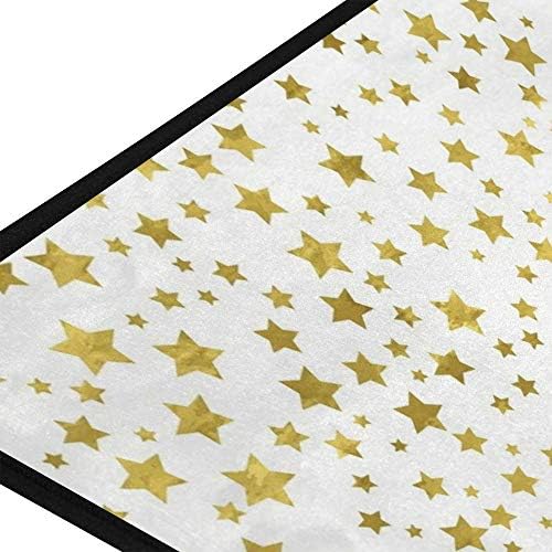 Rashu White Kitchen Rug Mat